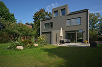 Aussenansicht einer Doppelhaushälfte